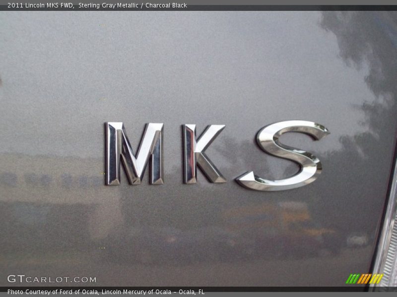 Sterling Gray Metallic / Charcoal Black 2011 Lincoln MKS FWD