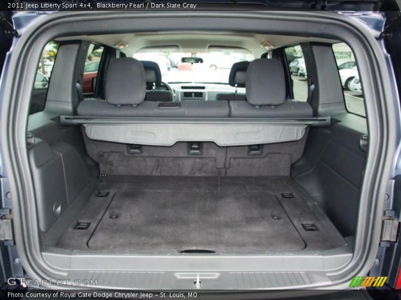 Blackberry Pearl / Dark Slate Gray 2011 Jeep Liberty Sport 4x4