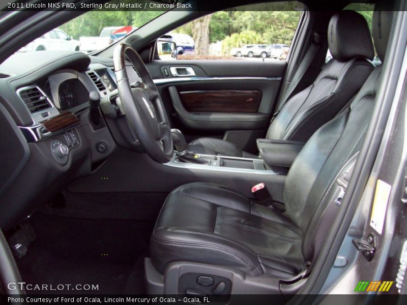 Sterling Gray Metallic / Charcoal Black 2011 Lincoln MKS FWD