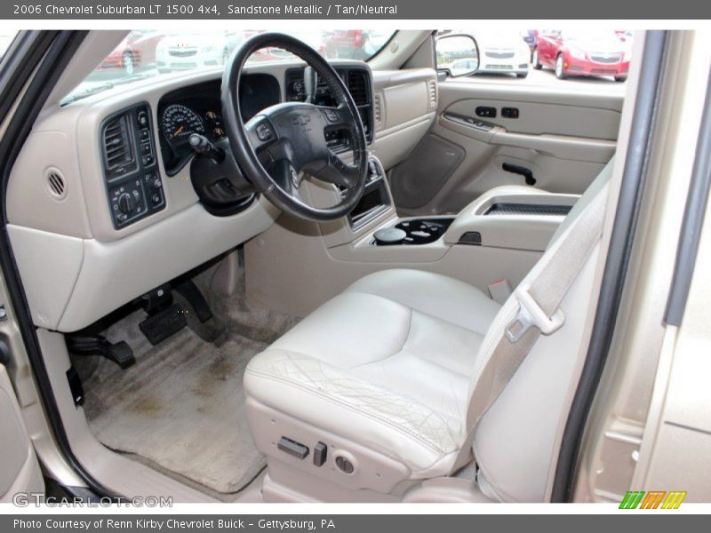 Sandstone Metallic / Tan/Neutral 2006 Chevrolet Suburban LT 1500 4x4