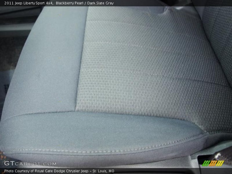 Blackberry Pearl / Dark Slate Gray 2011 Jeep Liberty Sport 4x4