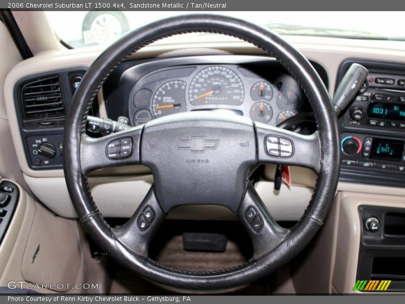 Sandstone Metallic / Tan/Neutral 2006 Chevrolet Suburban LT 1500 4x4