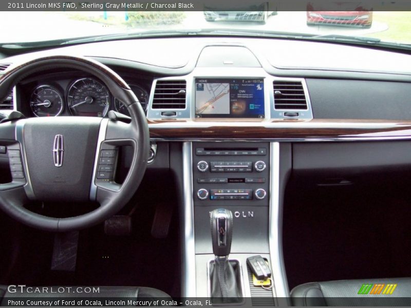 Sterling Gray Metallic / Charcoal Black 2011 Lincoln MKS FWD