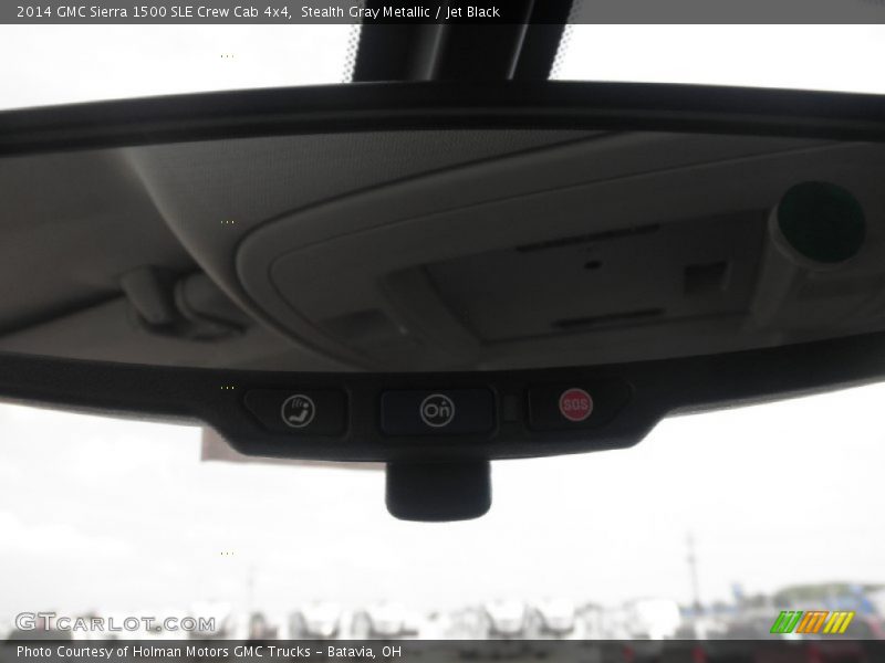Stealth Gray Metallic / Jet Black 2014 GMC Sierra 1500 SLE Crew Cab 4x4