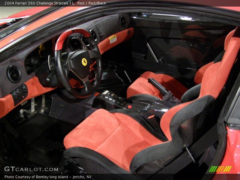 Red / Red/Black 2004 Ferrari 360 Challenge Stradale F1