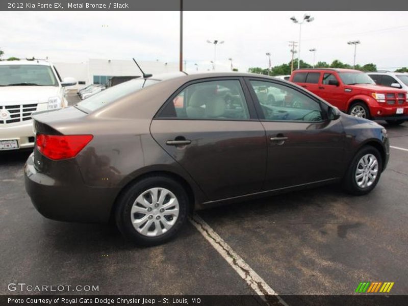 Metal Bronze / Black 2012 Kia Forte EX