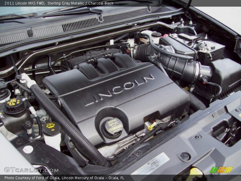 Sterling Gray Metallic / Charcoal Black 2011 Lincoln MKS FWD