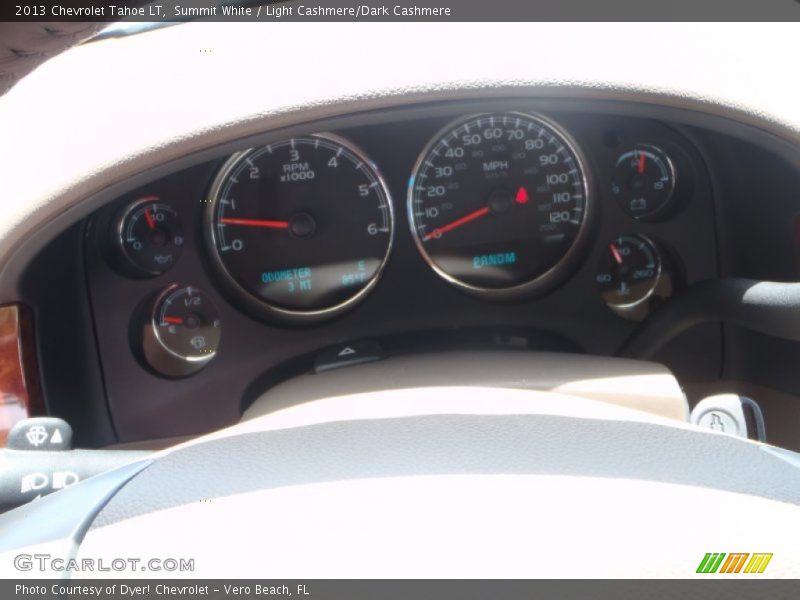 Summit White / Light Cashmere/Dark Cashmere 2013 Chevrolet Tahoe LT
