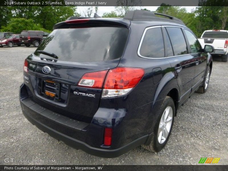 Deep Indigo Pearl / Ivory 2014 Subaru Outback 2.5i Limited