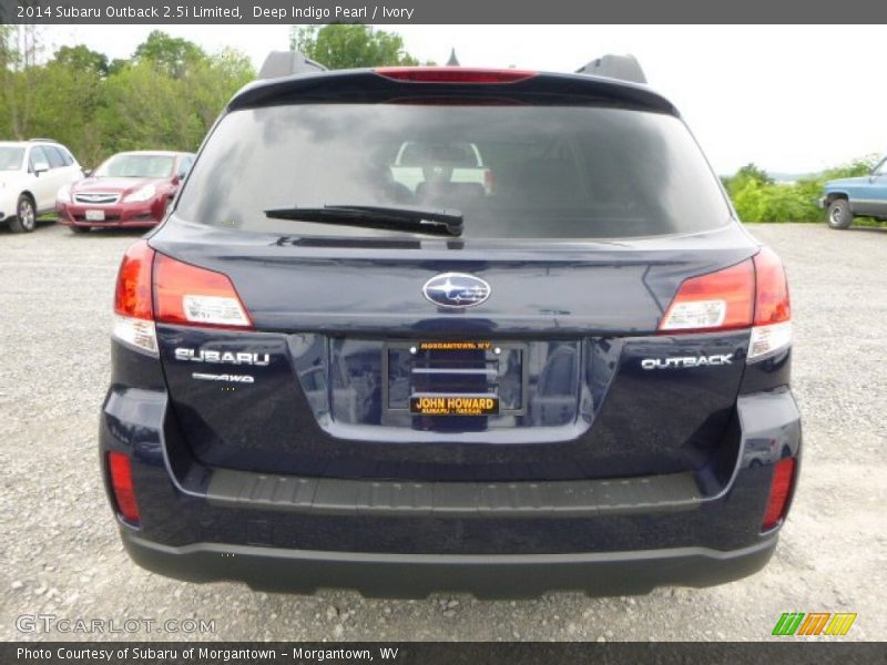 Deep Indigo Pearl / Ivory 2014 Subaru Outback 2.5i Limited