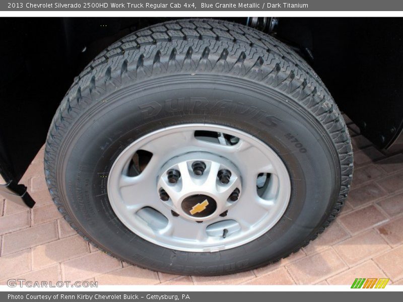 Blue Granite Metallic / Dark Titanium 2013 Chevrolet Silverado 2500HD Work Truck Regular Cab 4x4