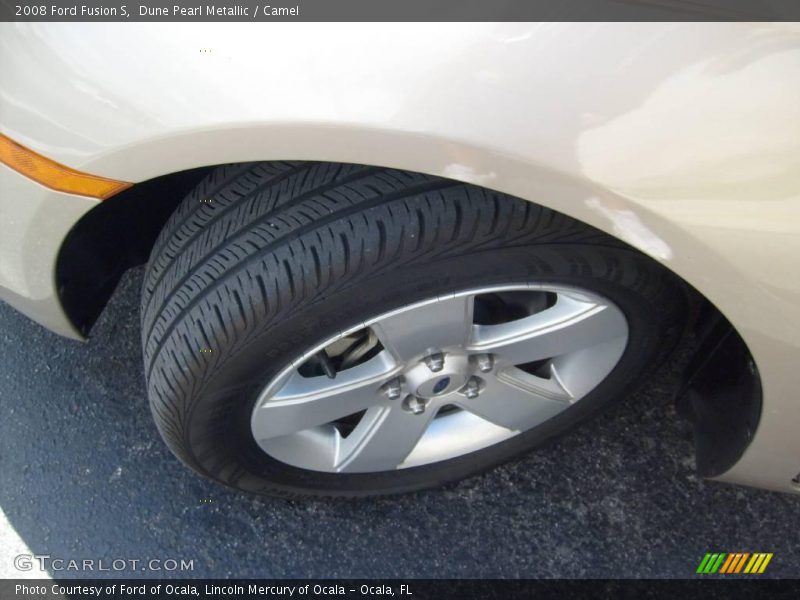 Dune Pearl Metallic / Camel 2008 Ford Fusion S