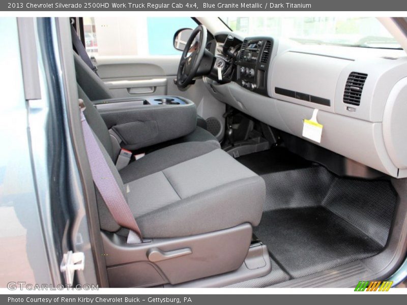 Blue Granite Metallic / Dark Titanium 2013 Chevrolet Silverado 2500HD Work Truck Regular Cab 4x4