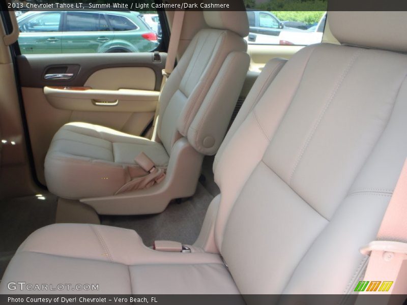 Summit White / Light Cashmere/Dark Cashmere 2013 Chevrolet Tahoe LT