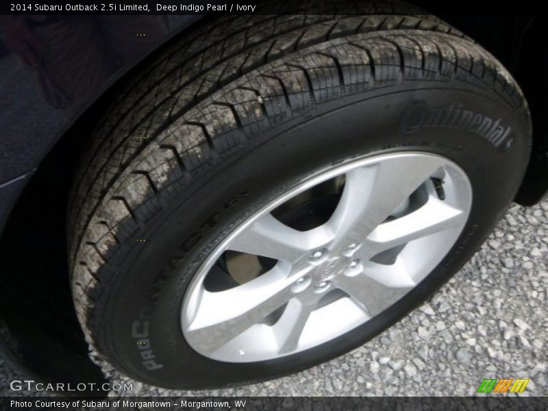 Deep Indigo Pearl / Ivory 2014 Subaru Outback 2.5i Limited