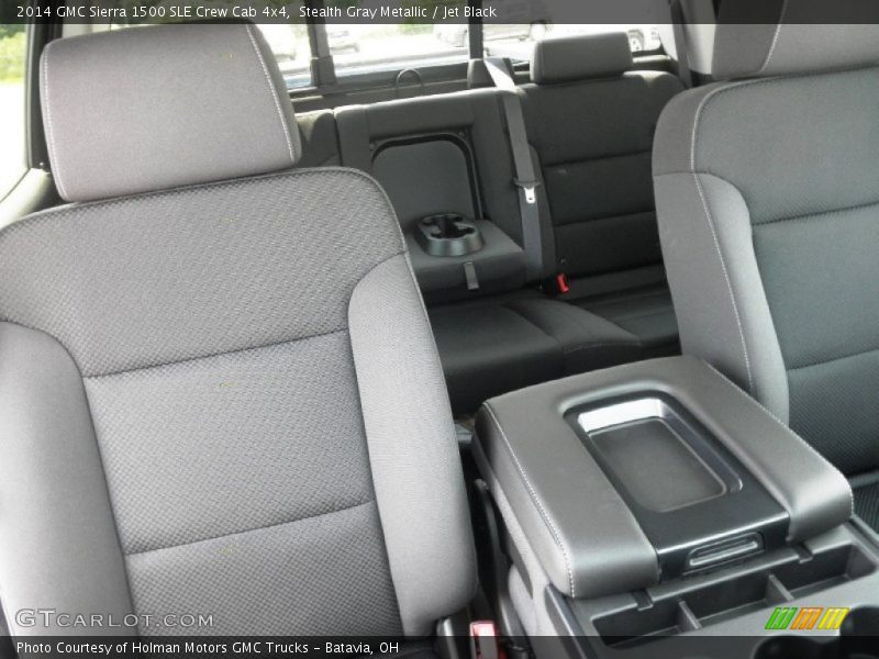 Stealth Gray Metallic / Jet Black 2014 GMC Sierra 1500 SLE Crew Cab 4x4