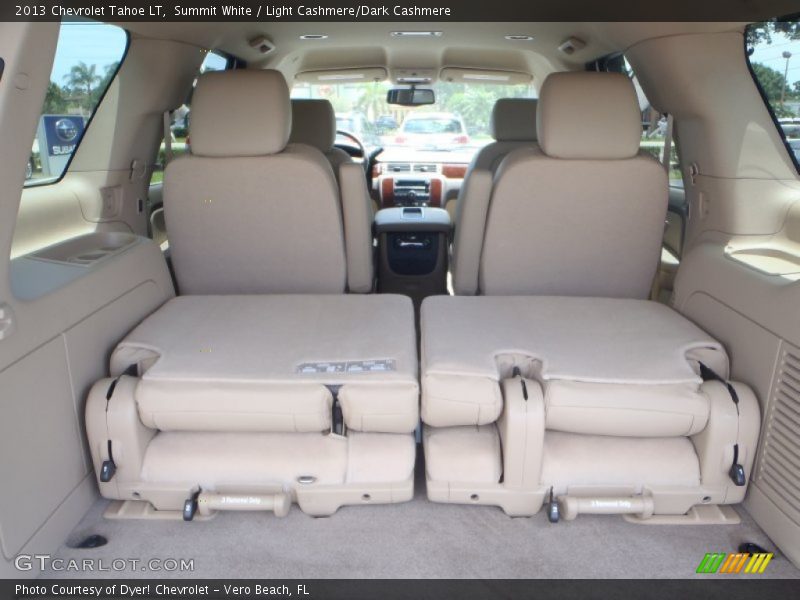 Summit White / Light Cashmere/Dark Cashmere 2013 Chevrolet Tahoe LT