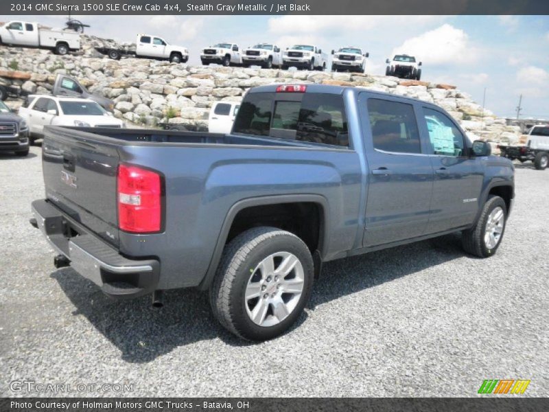  2014 Sierra 1500 SLE Crew Cab 4x4 Stealth Gray Metallic