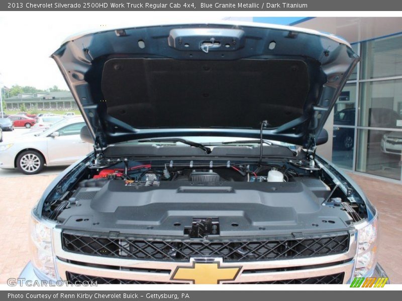 Blue Granite Metallic / Dark Titanium 2013 Chevrolet Silverado 2500HD Work Truck Regular Cab 4x4