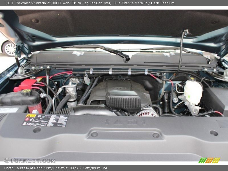 Blue Granite Metallic / Dark Titanium 2013 Chevrolet Silverado 2500HD Work Truck Regular Cab 4x4