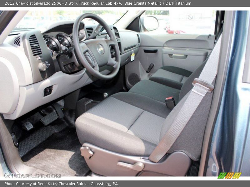 Blue Granite Metallic / Dark Titanium 2013 Chevrolet Silverado 2500HD Work Truck Regular Cab 4x4