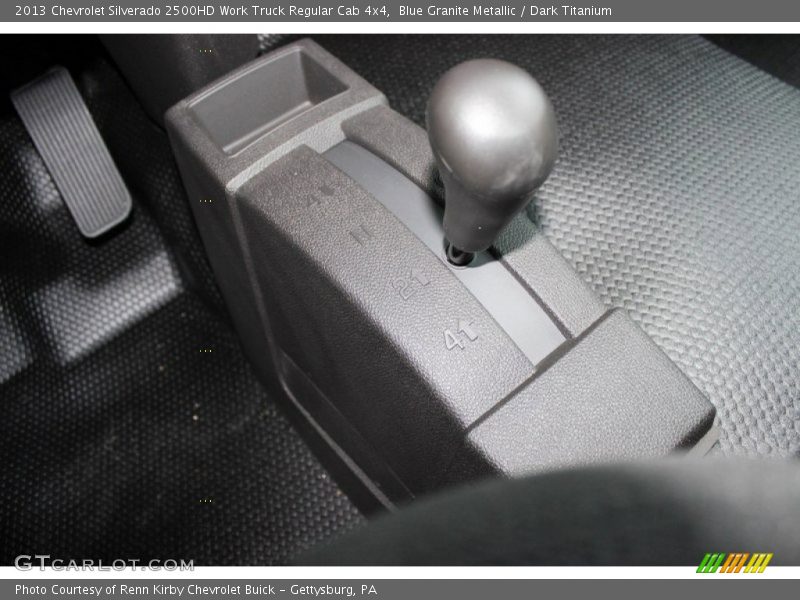 Blue Granite Metallic / Dark Titanium 2013 Chevrolet Silverado 2500HD Work Truck Regular Cab 4x4