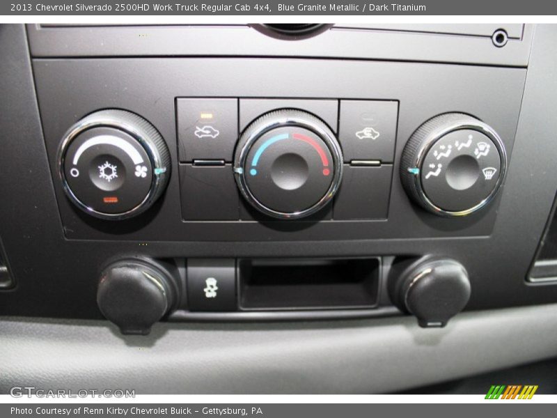 Blue Granite Metallic / Dark Titanium 2013 Chevrolet Silverado 2500HD Work Truck Regular Cab 4x4