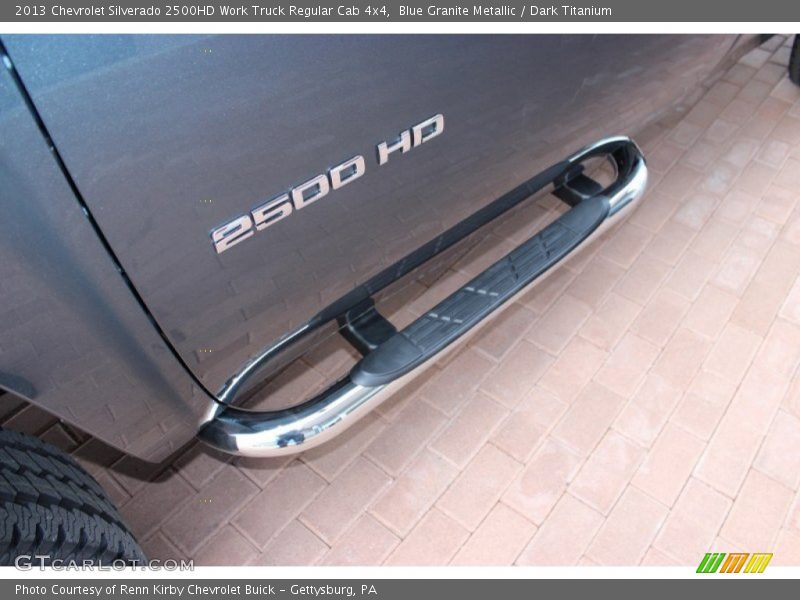 Blue Granite Metallic / Dark Titanium 2013 Chevrolet Silverado 2500HD Work Truck Regular Cab 4x4