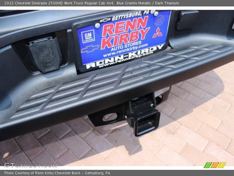 Blue Granite Metallic / Dark Titanium 2013 Chevrolet Silverado 2500HD Work Truck Regular Cab 4x4