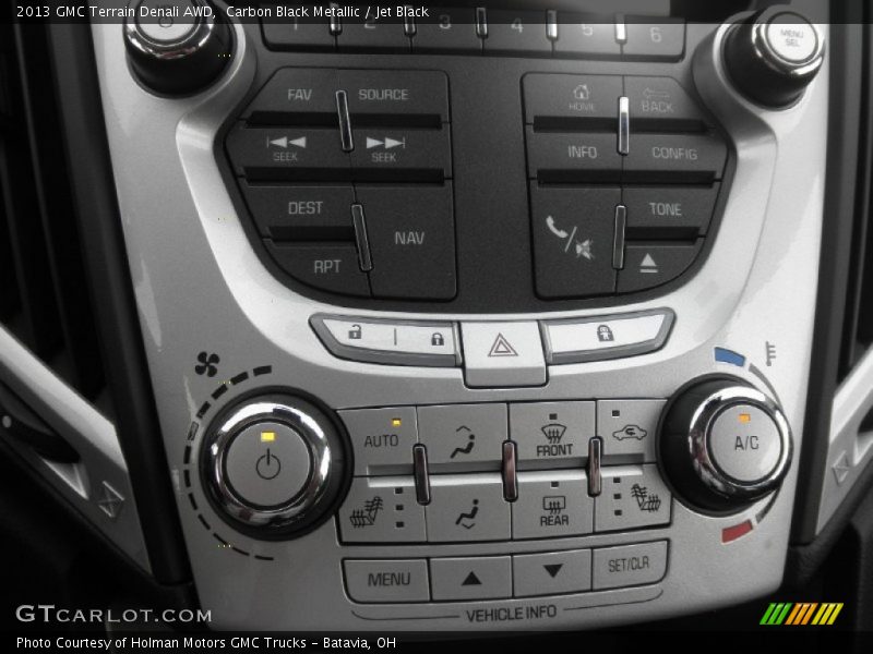 Carbon Black Metallic / Jet Black 2013 GMC Terrain Denali AWD