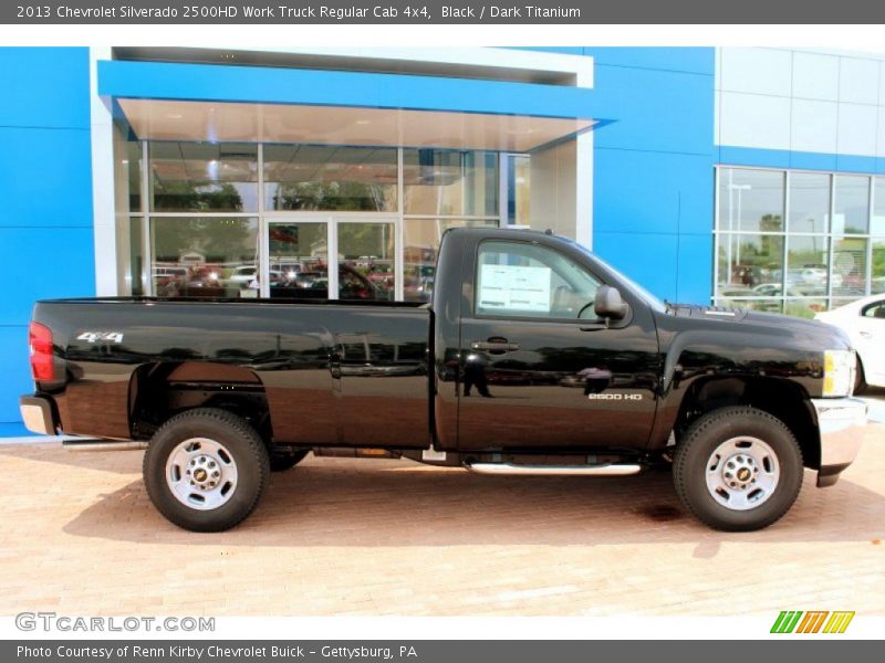 Black / Dark Titanium 2013 Chevrolet Silverado 2500HD Work Truck Regular Cab 4x4