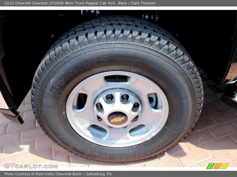 Black / Dark Titanium 2013 Chevrolet Silverado 2500HD Work Truck Regular Cab 4x4