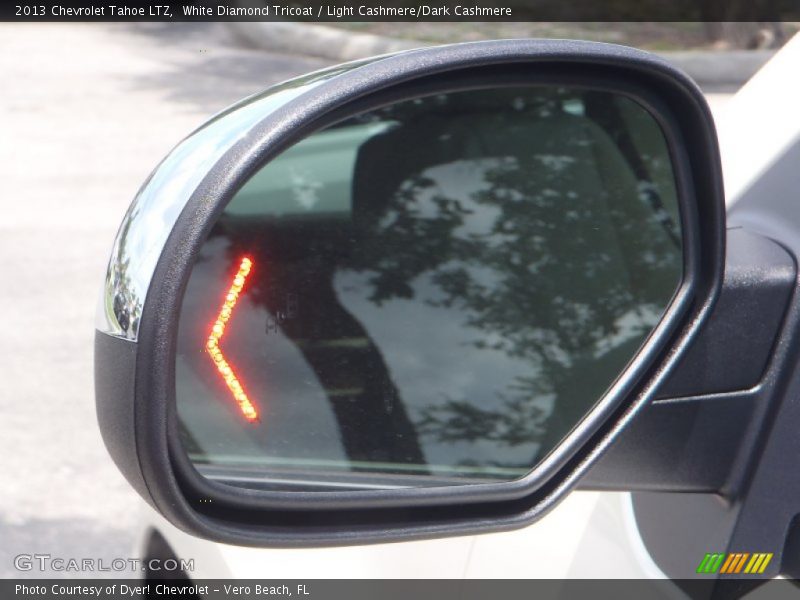 White Diamond Tricoat / Light Cashmere/Dark Cashmere 2013 Chevrolet Tahoe LTZ
