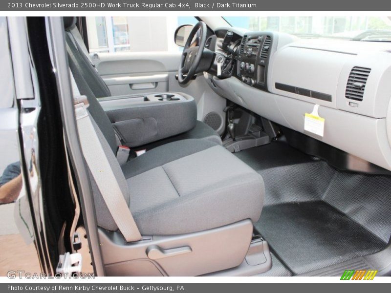 Black / Dark Titanium 2013 Chevrolet Silverado 2500HD Work Truck Regular Cab 4x4