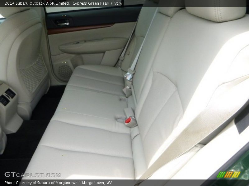 Rear Seat of 2014 Outback 3.6R Limited