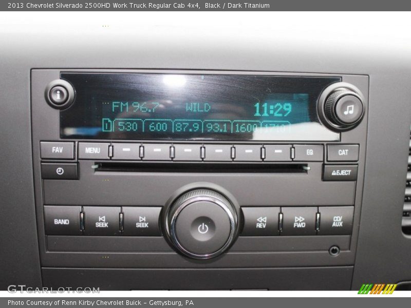 Black / Dark Titanium 2013 Chevrolet Silverado 2500HD Work Truck Regular Cab 4x4