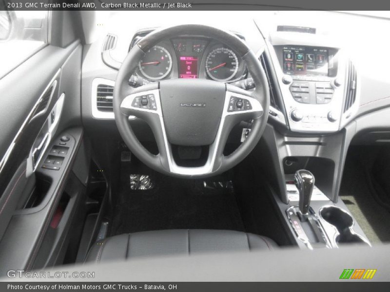 Carbon Black Metallic / Jet Black 2013 GMC Terrain Denali AWD