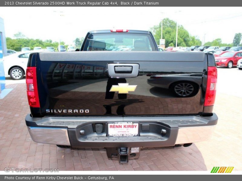 Black / Dark Titanium 2013 Chevrolet Silverado 2500HD Work Truck Regular Cab 4x4