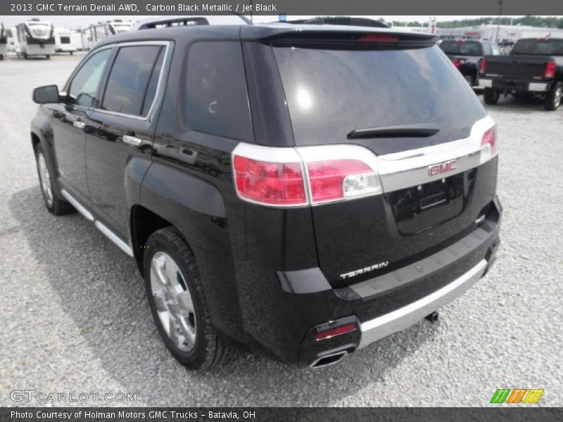 Carbon Black Metallic / Jet Black 2013 GMC Terrain Denali AWD