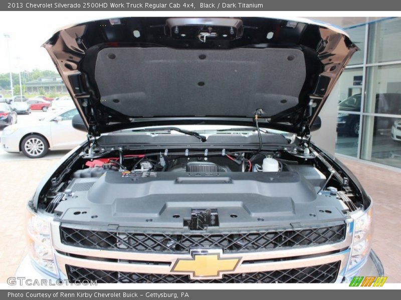 Black / Dark Titanium 2013 Chevrolet Silverado 2500HD Work Truck Regular Cab 4x4