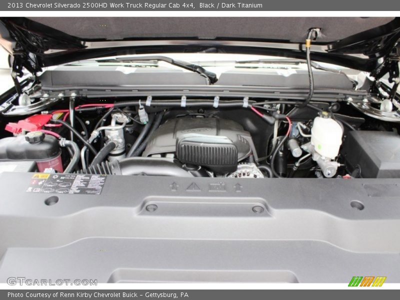 Black / Dark Titanium 2013 Chevrolet Silverado 2500HD Work Truck Regular Cab 4x4