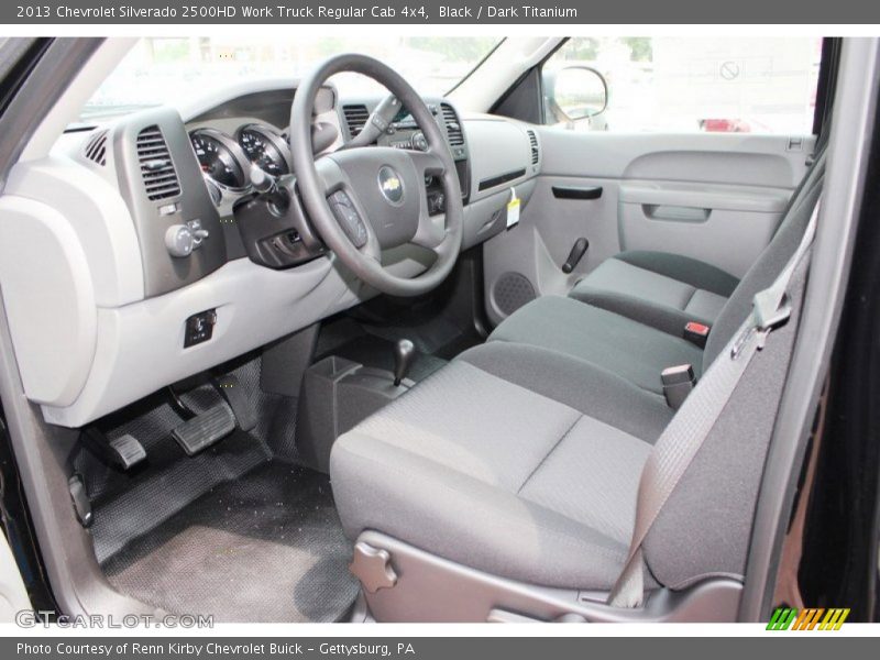 Black / Dark Titanium 2013 Chevrolet Silverado 2500HD Work Truck Regular Cab 4x4