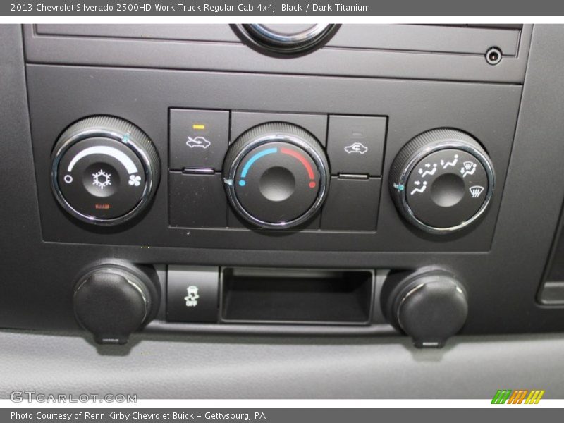 Black / Dark Titanium 2013 Chevrolet Silverado 2500HD Work Truck Regular Cab 4x4