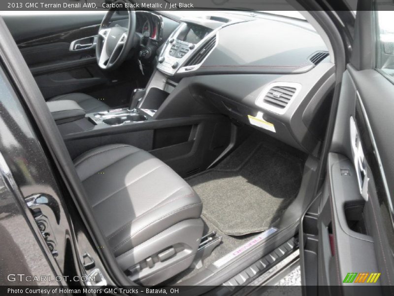 Carbon Black Metallic / Jet Black 2013 GMC Terrain Denali AWD