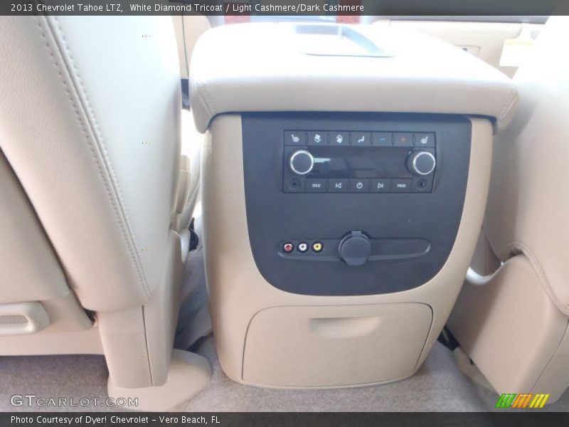 White Diamond Tricoat / Light Cashmere/Dark Cashmere 2013 Chevrolet Tahoe LTZ