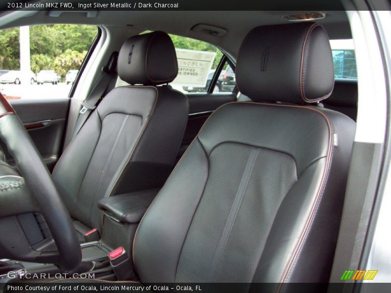 Ingot Silver Metallic / Dark Charcoal 2012 Lincoln MKZ FWD