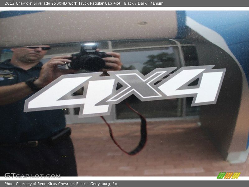 Black / Dark Titanium 2013 Chevrolet Silverado 2500HD Work Truck Regular Cab 4x4