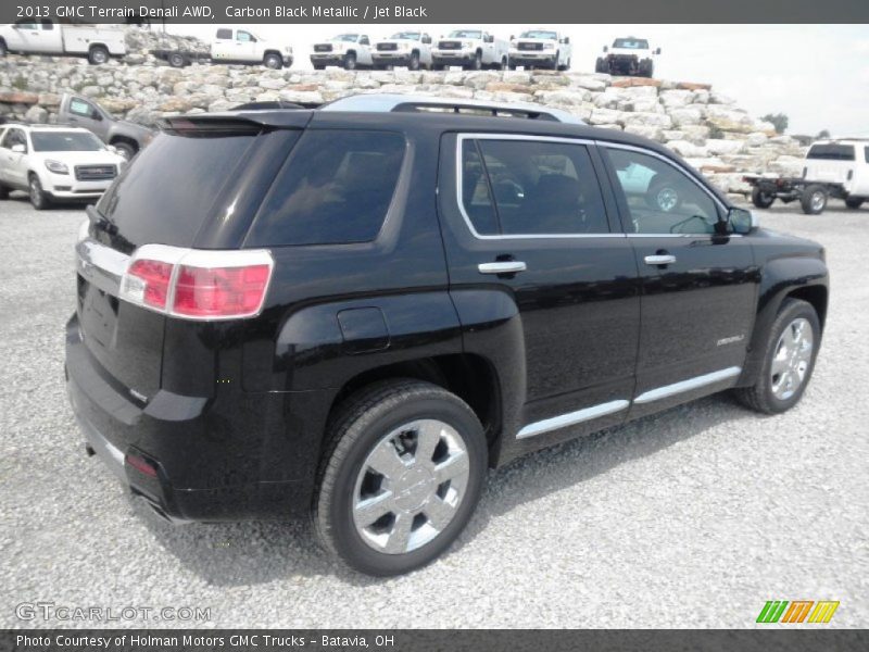 Carbon Black Metallic / Jet Black 2013 GMC Terrain Denali AWD