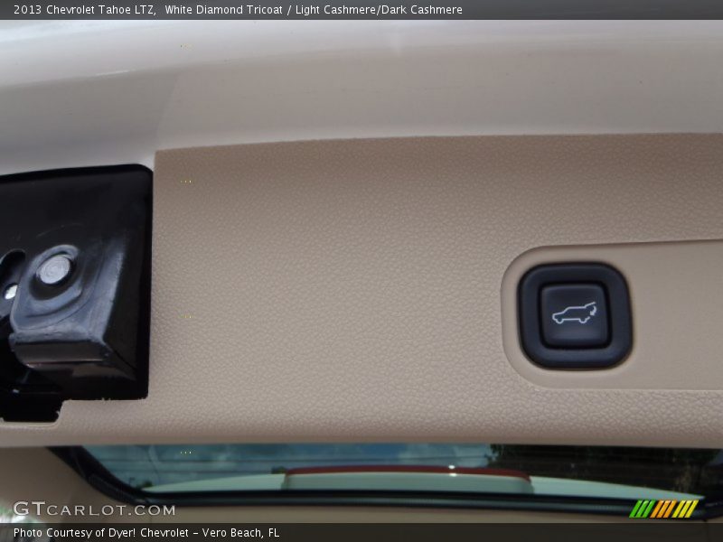 White Diamond Tricoat / Light Cashmere/Dark Cashmere 2013 Chevrolet Tahoe LTZ