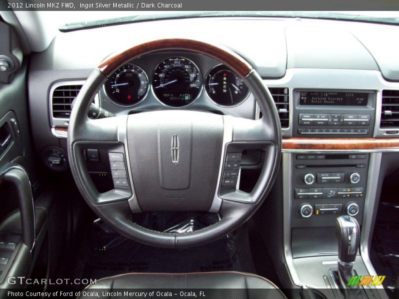 Ingot Silver Metallic / Dark Charcoal 2012 Lincoln MKZ FWD